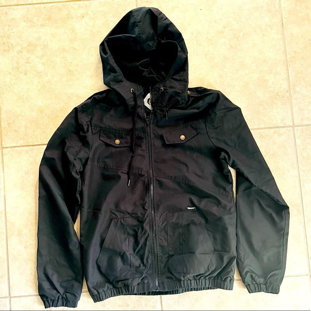 Volcom Black Jacket Medium 